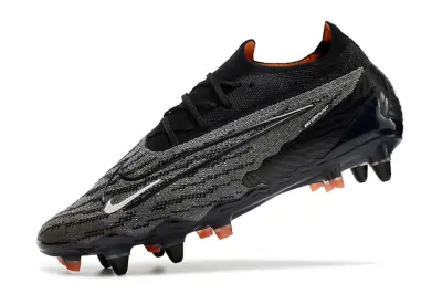Nike Phantom GX Elite SG - Black/Dark Charcoal/Neon Orange