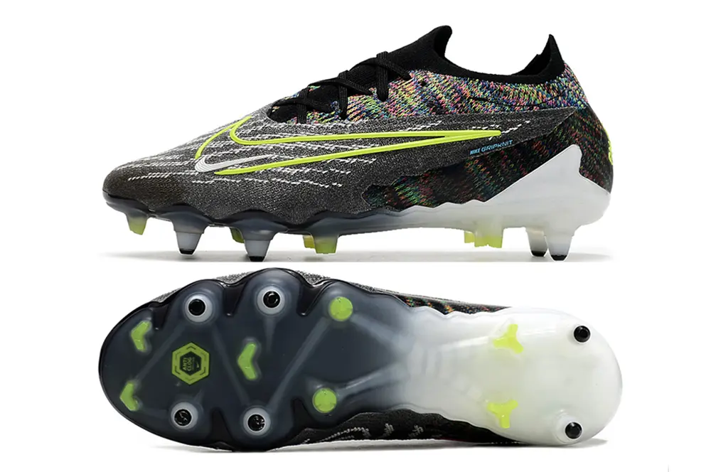 Nike Phantom GX Elite SG - Black/Neon Green/Multi Color