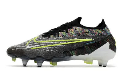Nike Phantom GX Elite SG - Black/Neon Green/Multi Color