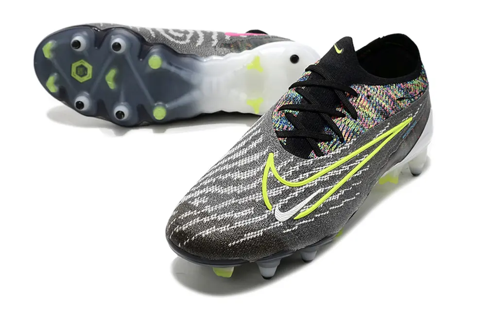 Nike Phantom GX Elite SG - Black/Neon Green/Multi Color
