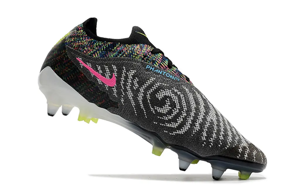 Nike Phantom GX Elite SG - Black/Neon Green/Multi Color