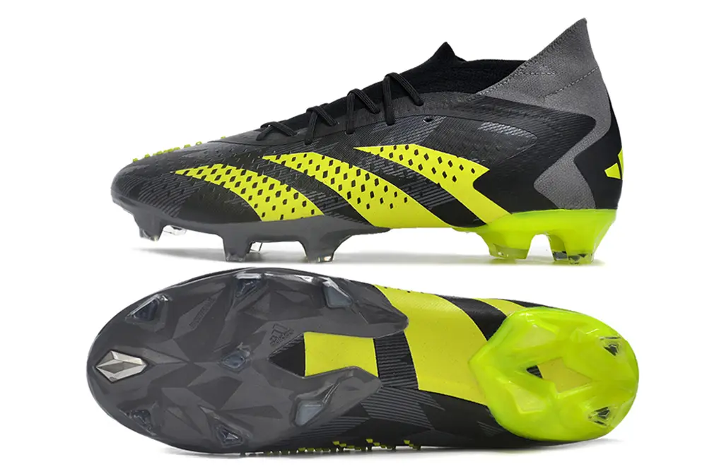 Adidas Predator Accuracy.1 FG - Black/Vibrant Yellow/Dark Gray