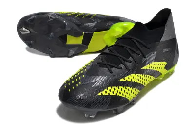 Adidas Predator Accuracy.1 FG - Black/Vibrant Yellow/Dark Gray