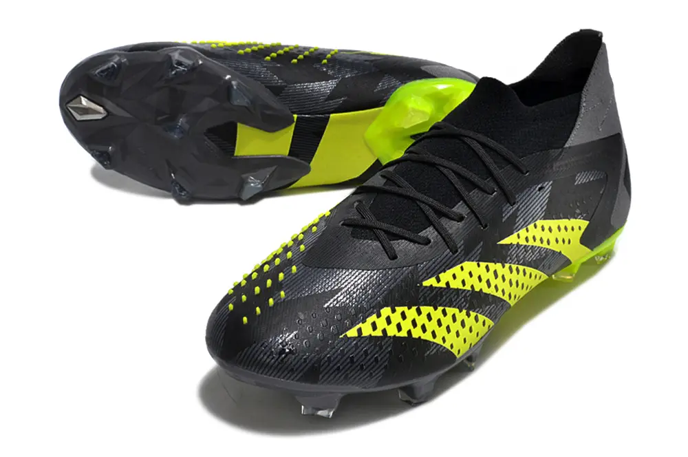Adidas Predator Accuracy.1 FG - Black/Vibrant Yellow/Dark Gray