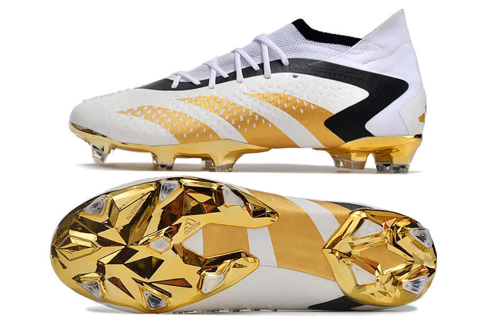 Adidas Predator Accuracy.1 FG - White/Metallic Gold/Black
