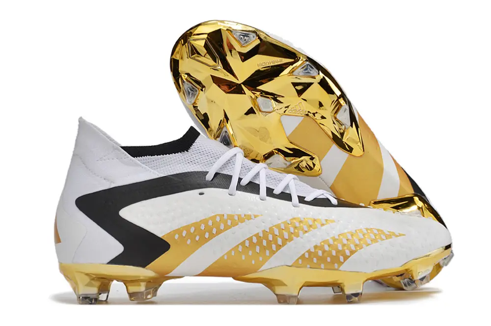 Adidas Predator Accuracy.1 FG - White/Metallic Gold/Black