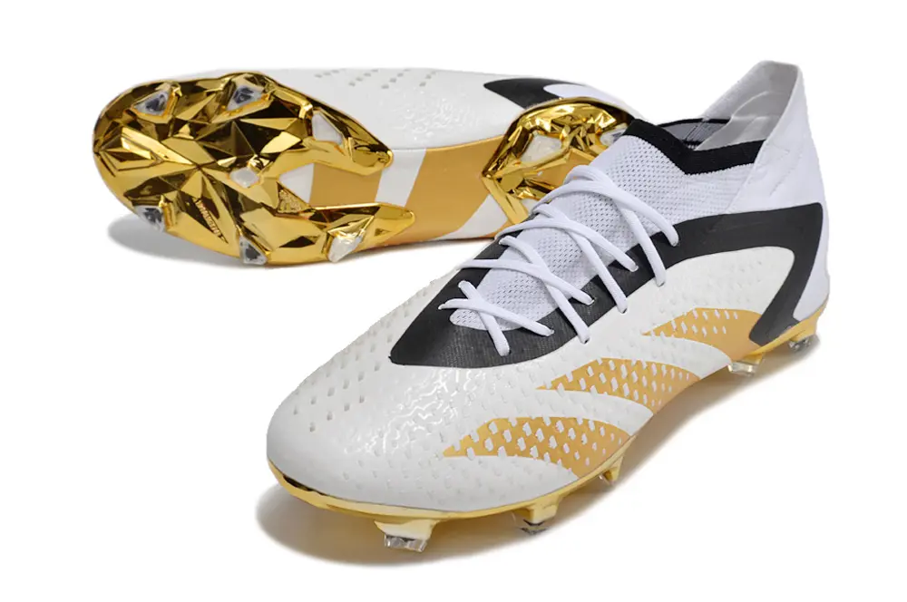 Adidas Predator Accuracy.1 FG - White/Metallic Gold/Black