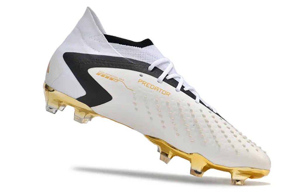 Adidas Predator Accuracy.1 FG - White/Metallic Gold/Black