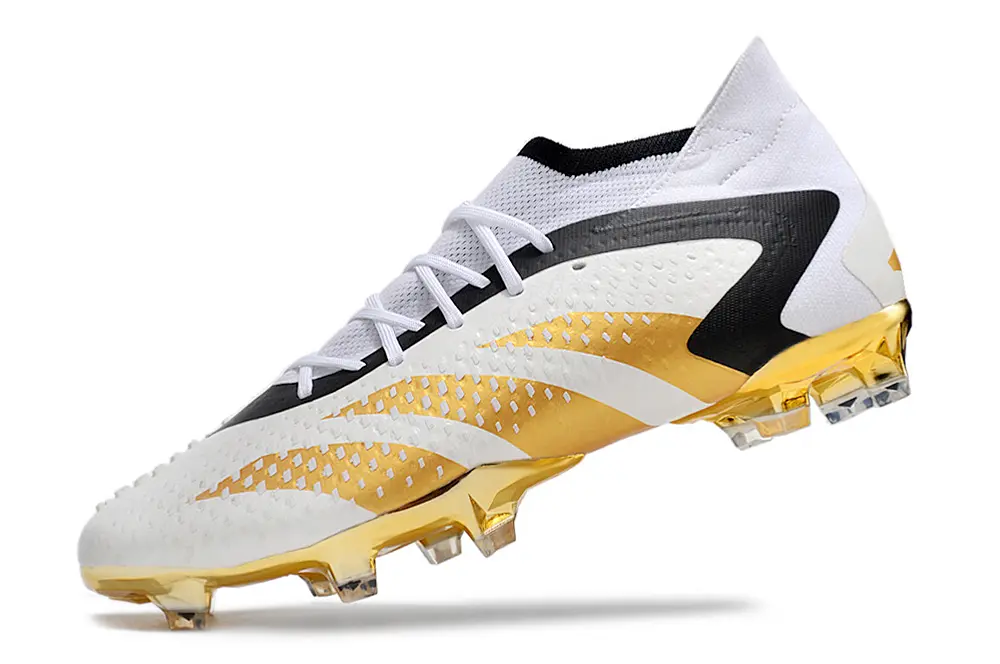 Adidas Predator Accuracy.1 FG - White/Metallic Gold/Black