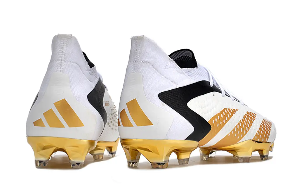 Adidas Predator Accuracy.1 FG - White/Metallic Gold/Black