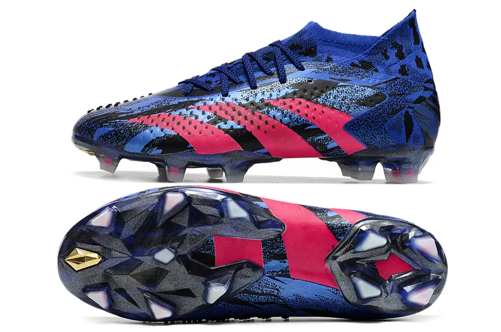 Paul Pogba x Adidas Predator Accuracy.1 FG - Blue/Neon Pink/Electric Blue