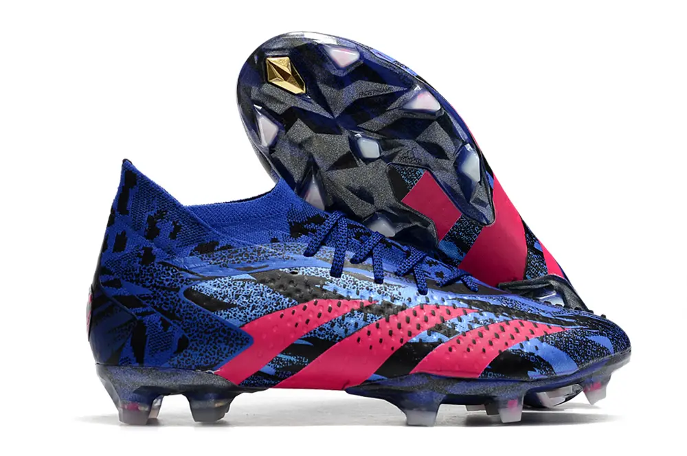 Paul Pogba x Adidas Predator Accuracy.1 FG - Blue/Neon Pink/Electric Blue