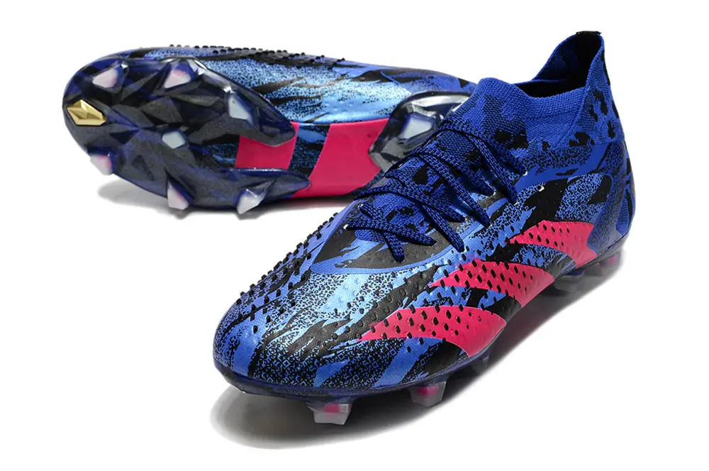 Paul Pogba x Adidas Predator Accuracy.1 FG - Blue/Neon Pink/Electric Blue