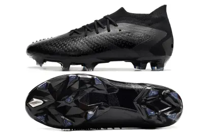 Adidas Predator Accuracy.1 FG - Black/Midnight Black/Charcoal Black