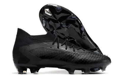 Adidas Predator Accuracy.1 FG - Black/Midnight Black/Charcoal Black