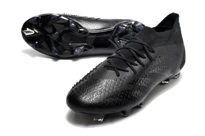 Adidas Predator Accuracy.1 FG - Black/Midnight Black/Charcoal Black