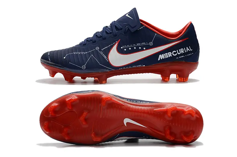 Nike Mercurial Vapor 11 FG - Navy/Midnight Navy/Crimson Red
