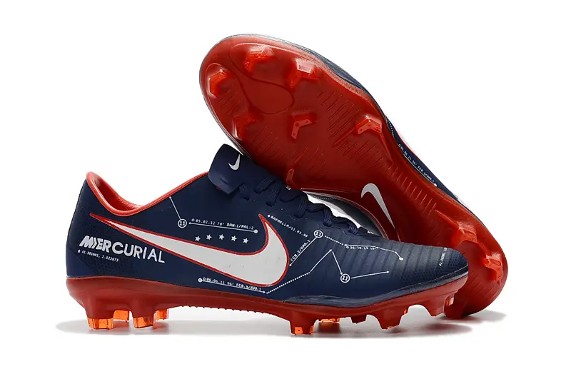 Nike Mercurial Vapor 11 FG - Navy/Midnight Navy/Crimson Red