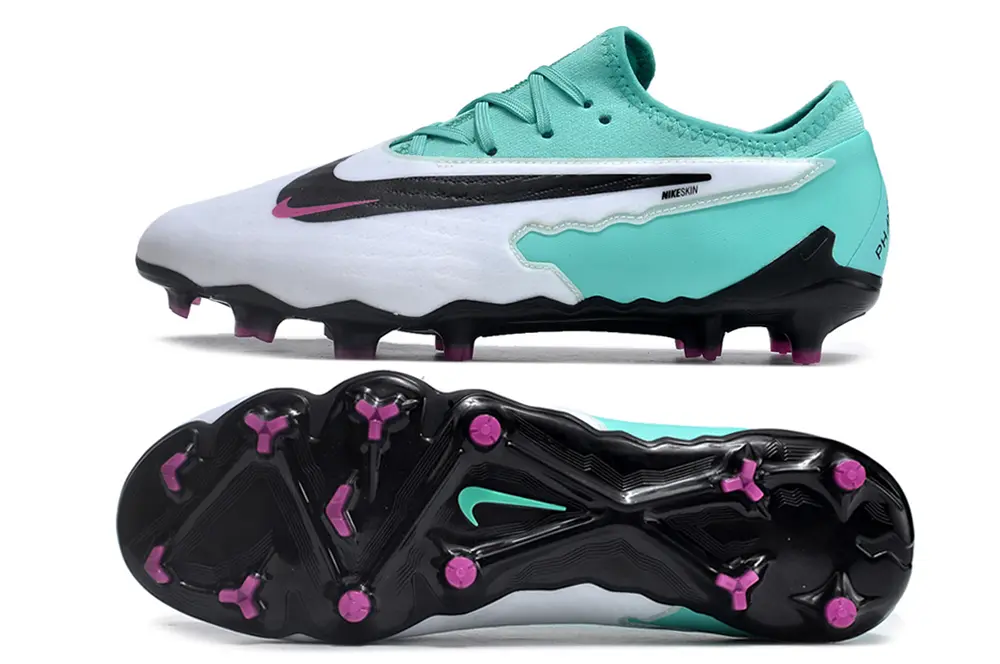 Nike Phantom GX Pro FG - White/Aqua Blue/Black