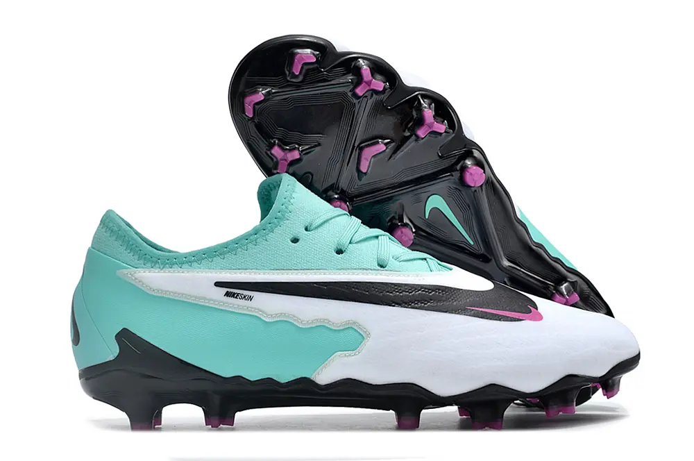 Nike Phantom GX Pro FG - White/Aqua Blue/Black