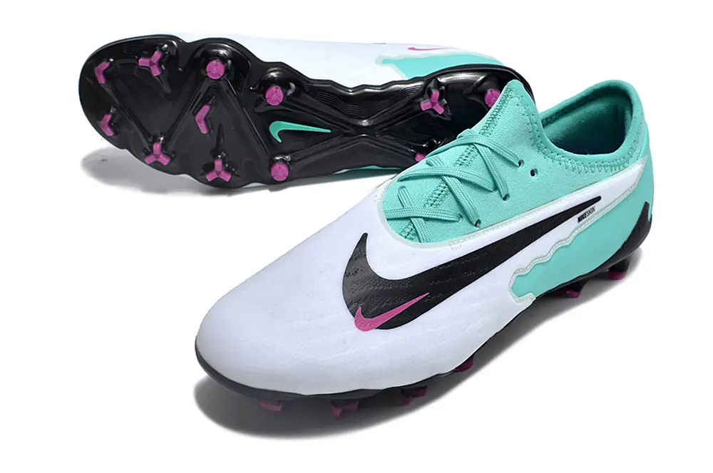 Nike Phantom GX Pro FG - White/Aqua Blue/Black