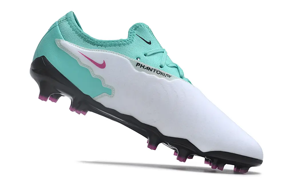 Nike Phantom GX Pro FG - White/Aqua Blue/Black