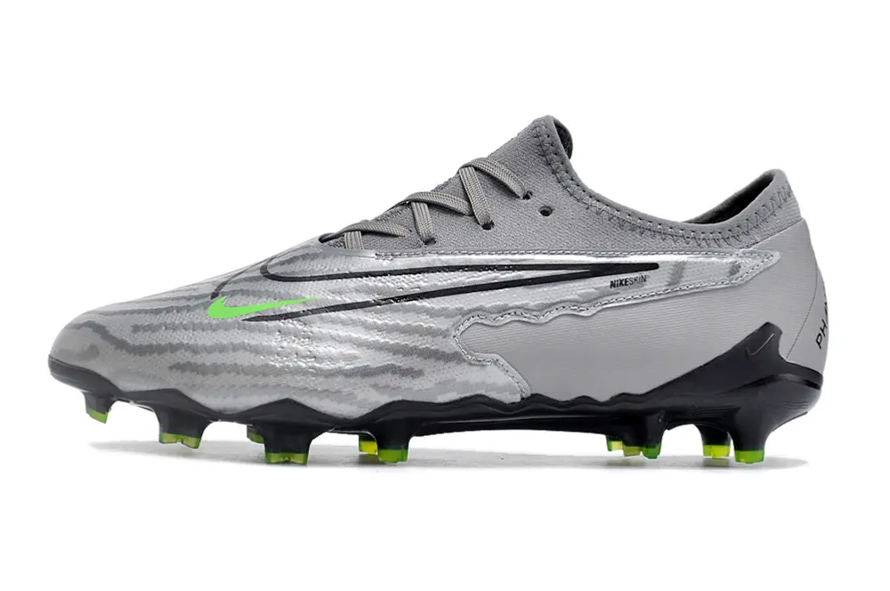 Nike Phantom GX Pro FG - Gray/Vibrant Green/Black