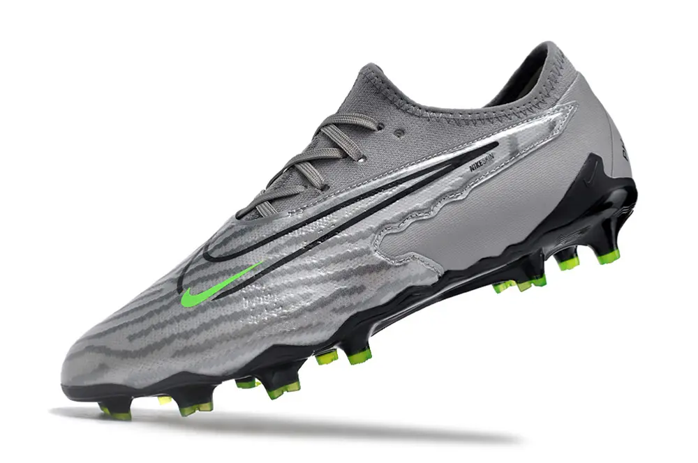 Nike Phantom GX Pro FG - Gray/Vibrant Green/Black