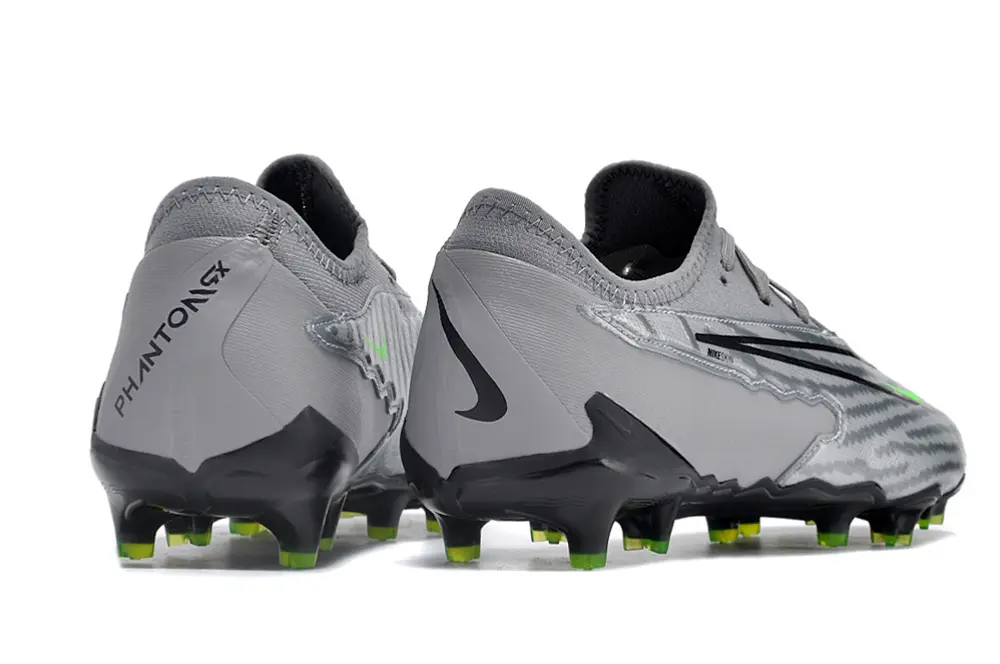 Nike Phantom GX Pro FG - Gray/Vibrant Green/Black