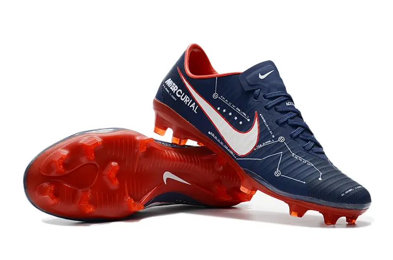 Nike Mercurial Vapor 11 FG - Navy/Midnight Navy/Crimson Red