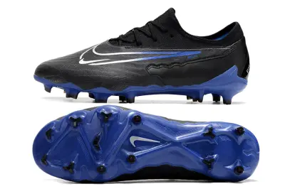 Nike Phantom GX Pro FG - Black/Electric Blue/Glossy Black