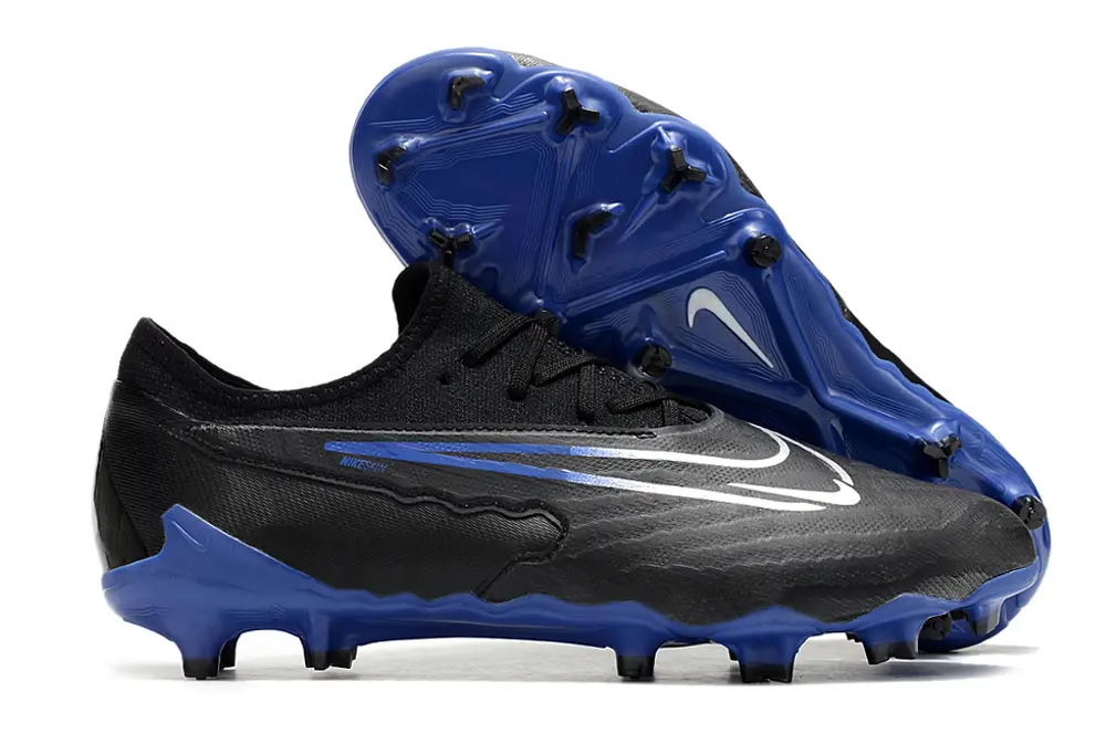 Nike Phantom GX Pro FG - Black/Electric Blue/Glossy Black