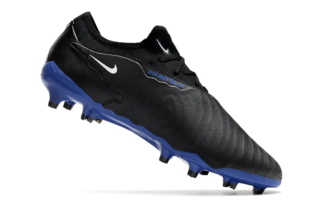 Nike Phantom GX Pro FG - Black/Electric Blue/Glossy Black