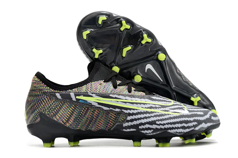 Nike Phantom GX Pro FG - Black/Vibrant Yellow/Graphite Grey