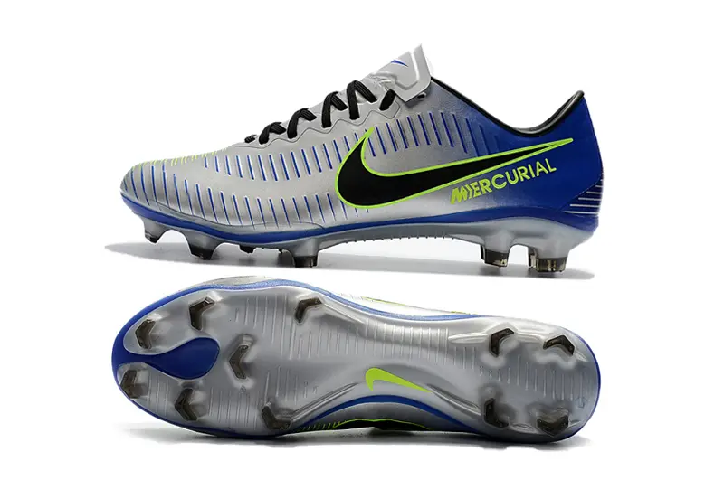 Nike Mercurial Vapor 11 FG - Silver/Metallic Silver/Racer Blue
