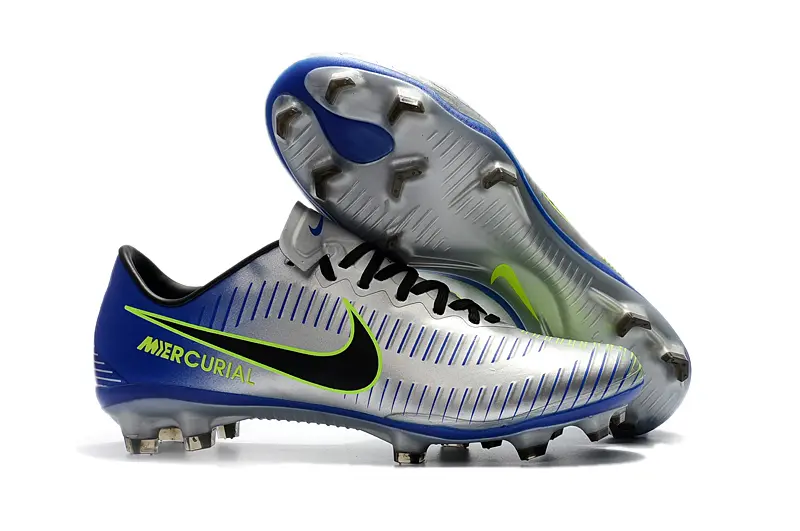 Nike Mercurial Vapor 11 FG - Silver/Metallic Silver/Racer Blue