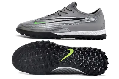 Nike Phantom GX Pro TF - Gray/Neon Green/Black