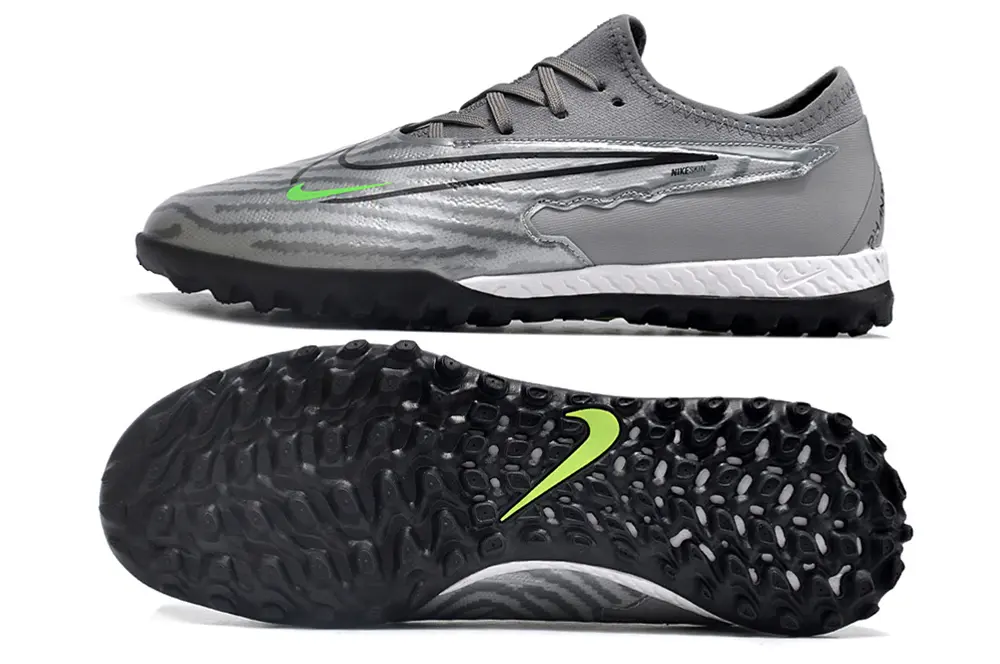 Nike Phantom GX Pro TF - Gray/Neon Green/Black