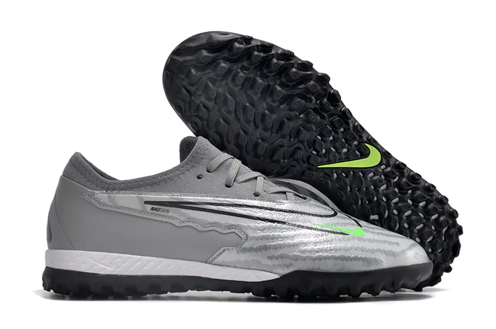Nike Phantom GX Pro TF - Gray/Neon Green/Black