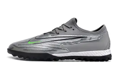 Nike Phantom GX Pro TF - Gray/Neon Green/Black