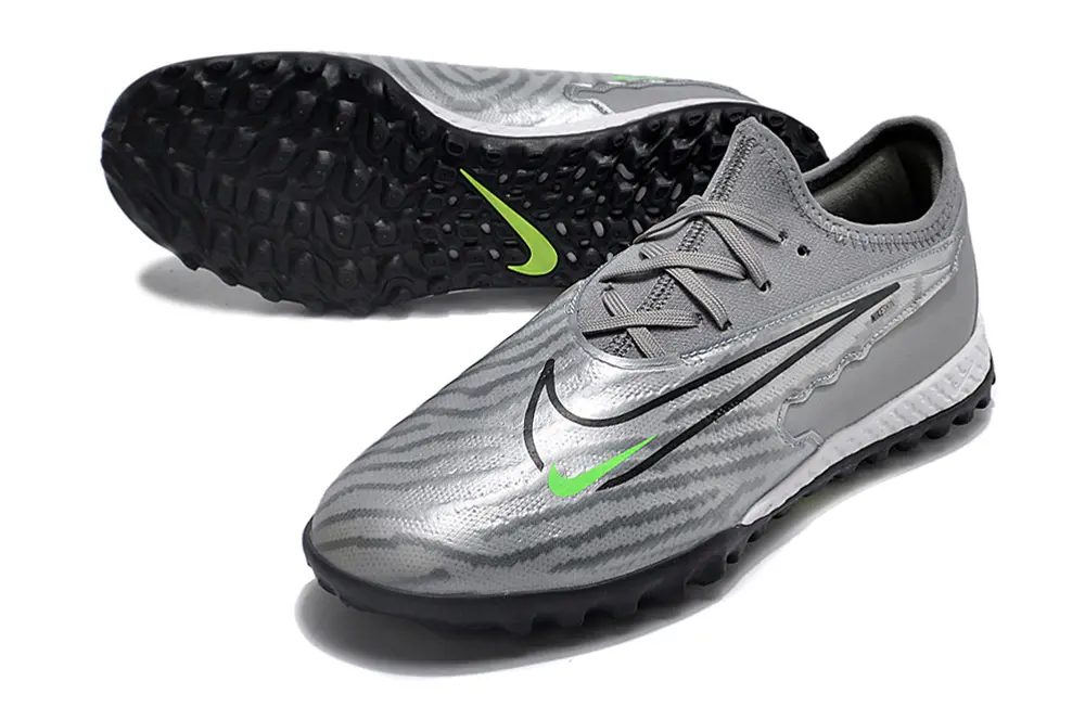 Nike Phantom GX Pro TF - Gray/Neon Green/Black