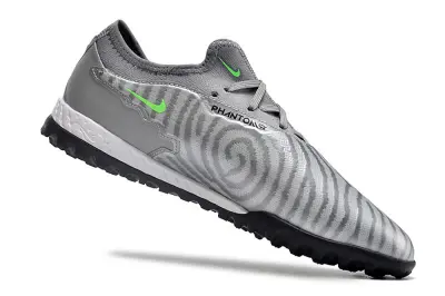 Nike Phantom GX Pro TF - Gray/Neon Green/Black