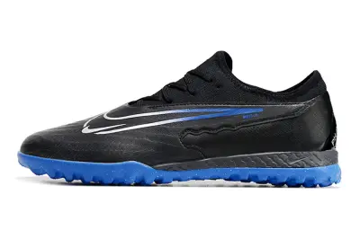 Nike Phantom GX Pro TF - Black/Electric Blue/Metallic Silver