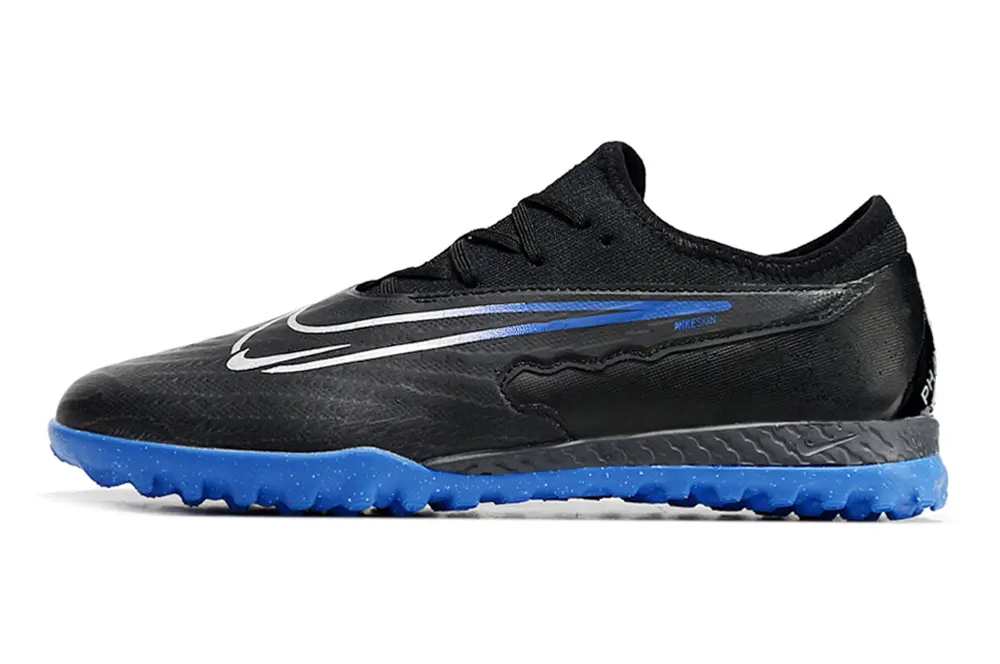Nike Phantom GX Pro TF - Black/Electric Blue/Metallic Silver