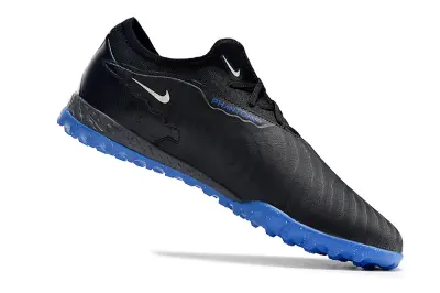 Nike Phantom GX Pro TF - Black/Electric Blue/Metallic Silver