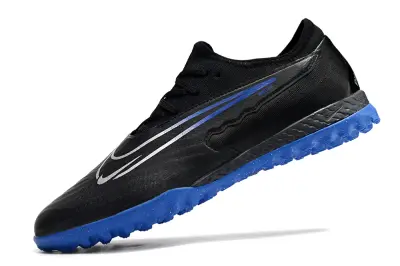 Nike Phantom GX Pro TF - Black/Electric Blue/Metallic Silver