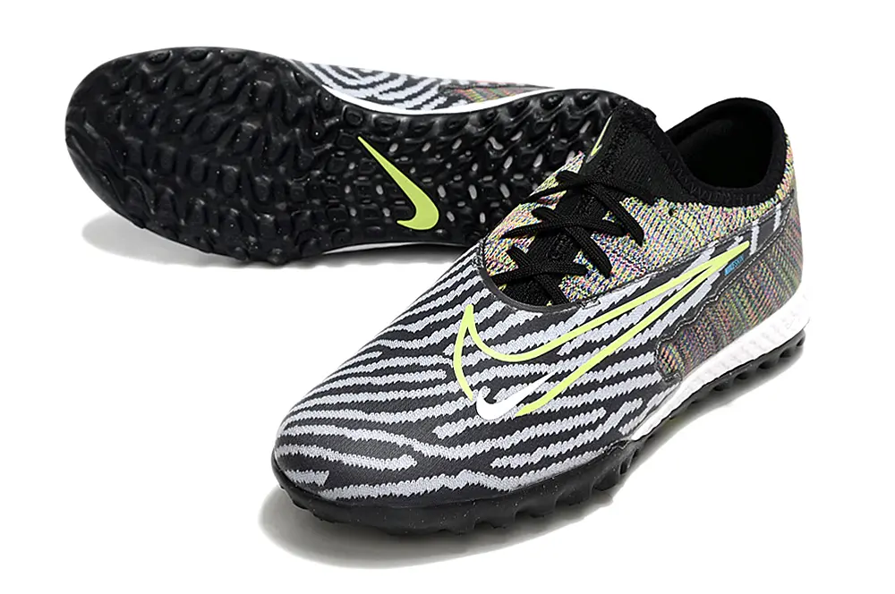 Nike Phantom GX Pro TF - Black/Electric Lime/Graphite Grey