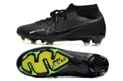 Nike Air Zoom Mercurial Superfly 9 Academy FG - Black/Electric Green/Blackout