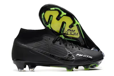 Nike Air Zoom Mercurial Superfly 9 Academy FG - Black/Electric Green/Blackout