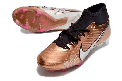 Nike Air Zoom Mercurial Superfly 9 Academy FG - Copper/Bright Pink/Classic White